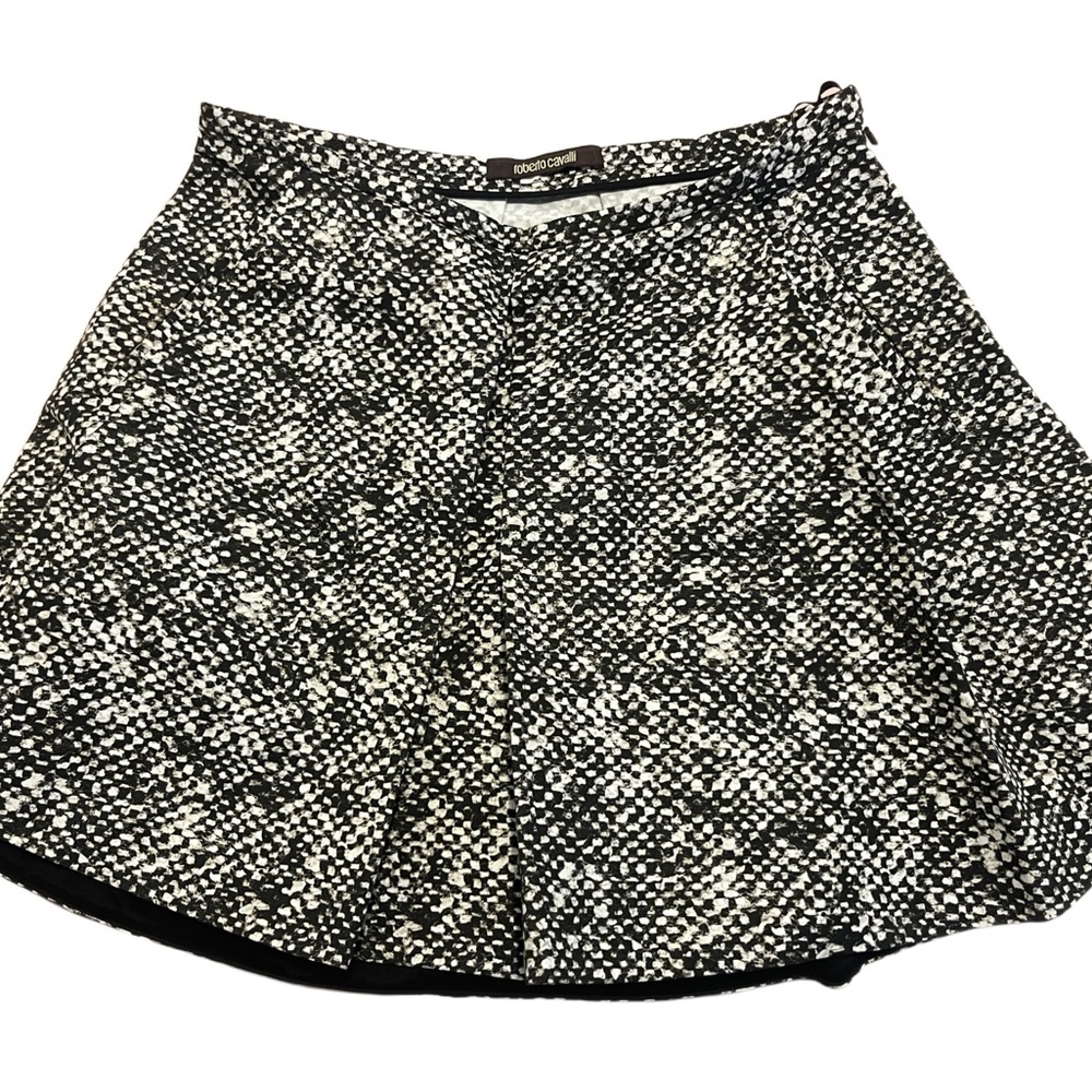 Roberto Cavalli Black & White Skirt